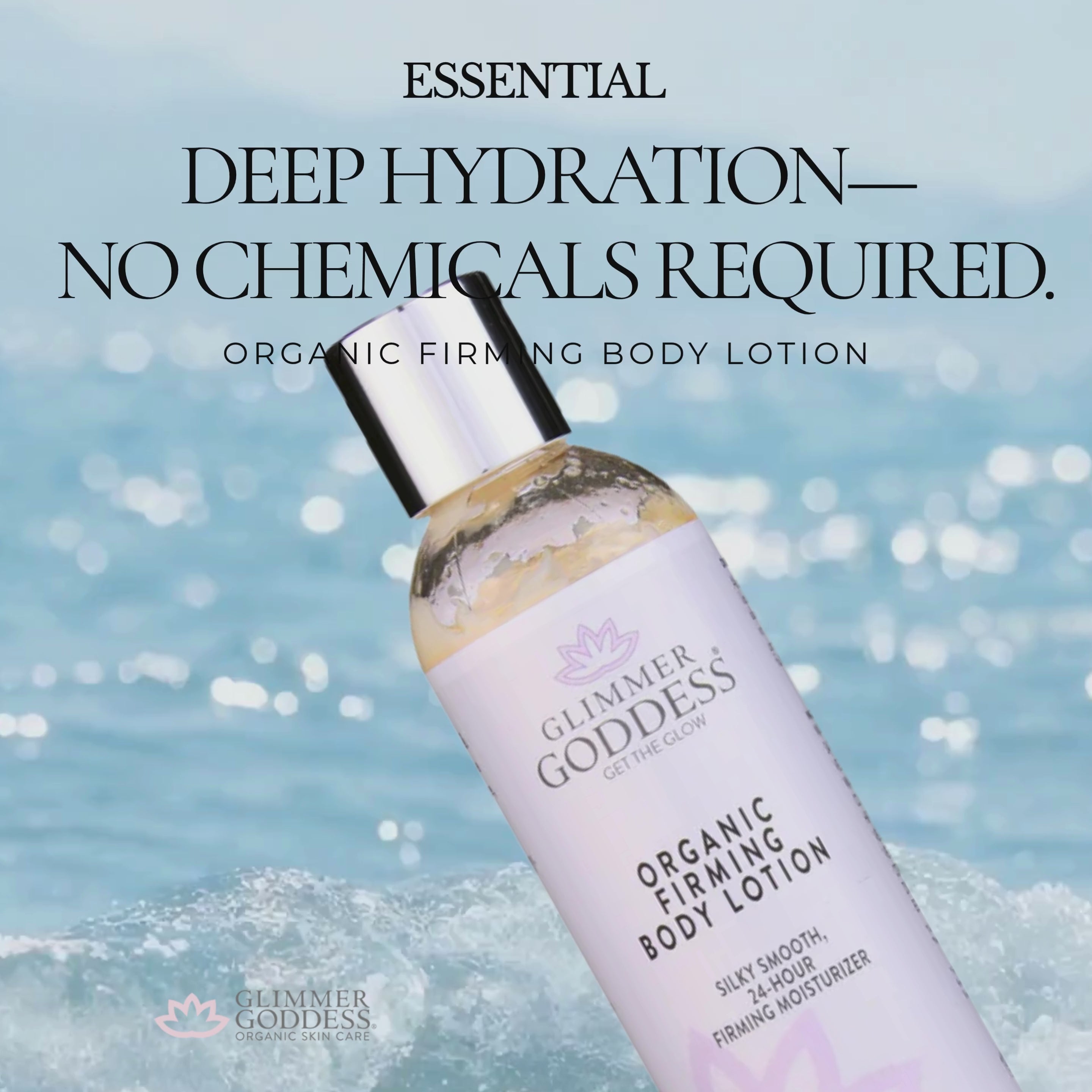 Organic Firming Body Lotion – Skin Tightening Body Moisturizer with Collagen, Rosehip & Shea Butter