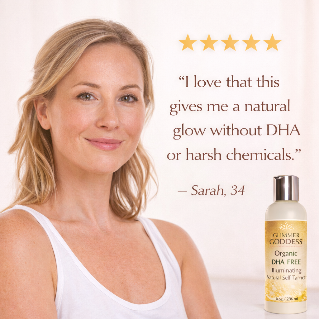 Organic DHA-Free Self Tanner – Natural Sun-Kissed