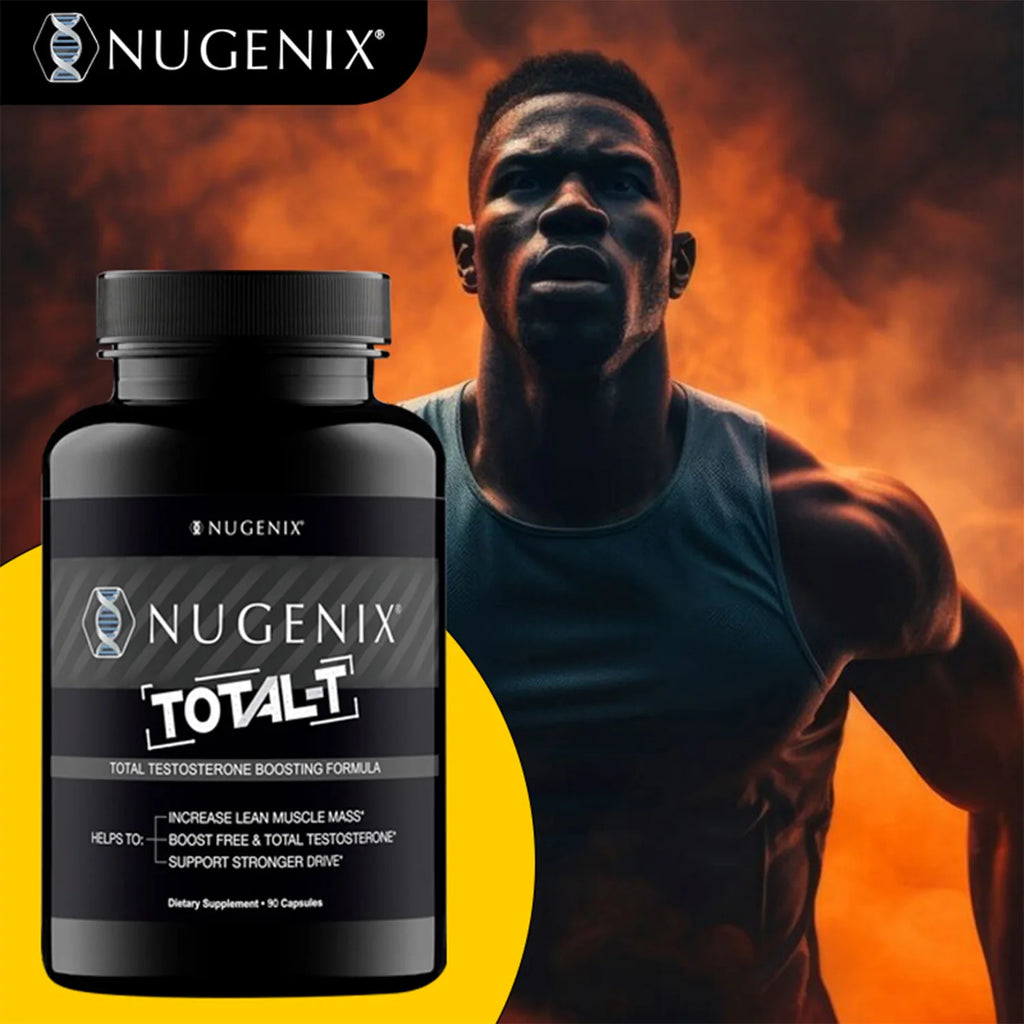 TOTAL-T - Improve Muscle Strength & Growth, Testosterone Booster Supplement - 90 Capsules