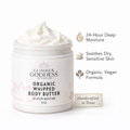 Organic Whipped Body Butter 8 oz – Ultra-Rich Moisturizer for Dry Skin & Eczema in 40+ Scents