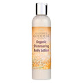 Organic Gold Shimmer Body Lotion – Sexy Level 2 & Super Level 3 Shimmer in 4 oz & 8 oz