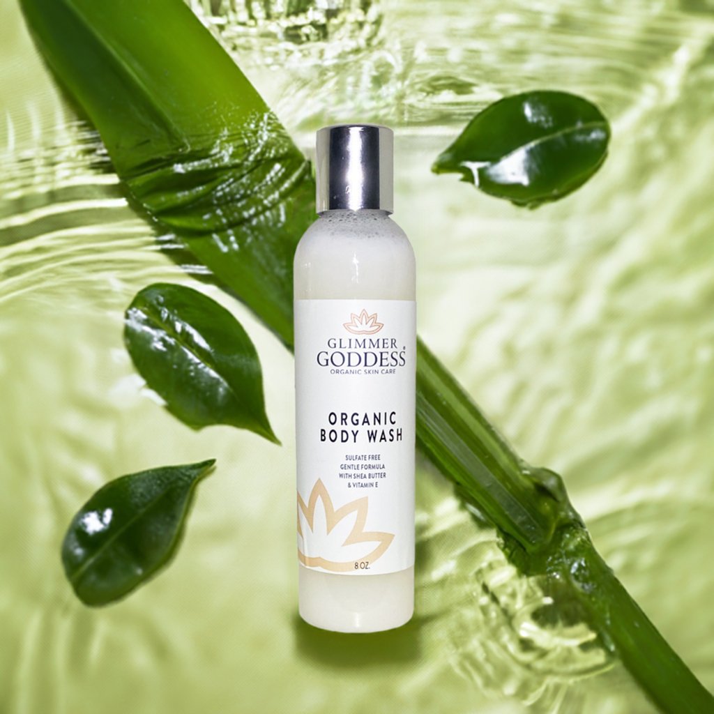 Organic Moisturizing Body Wash 8 oz – Gentle, Sulfate-Free & Vegan
