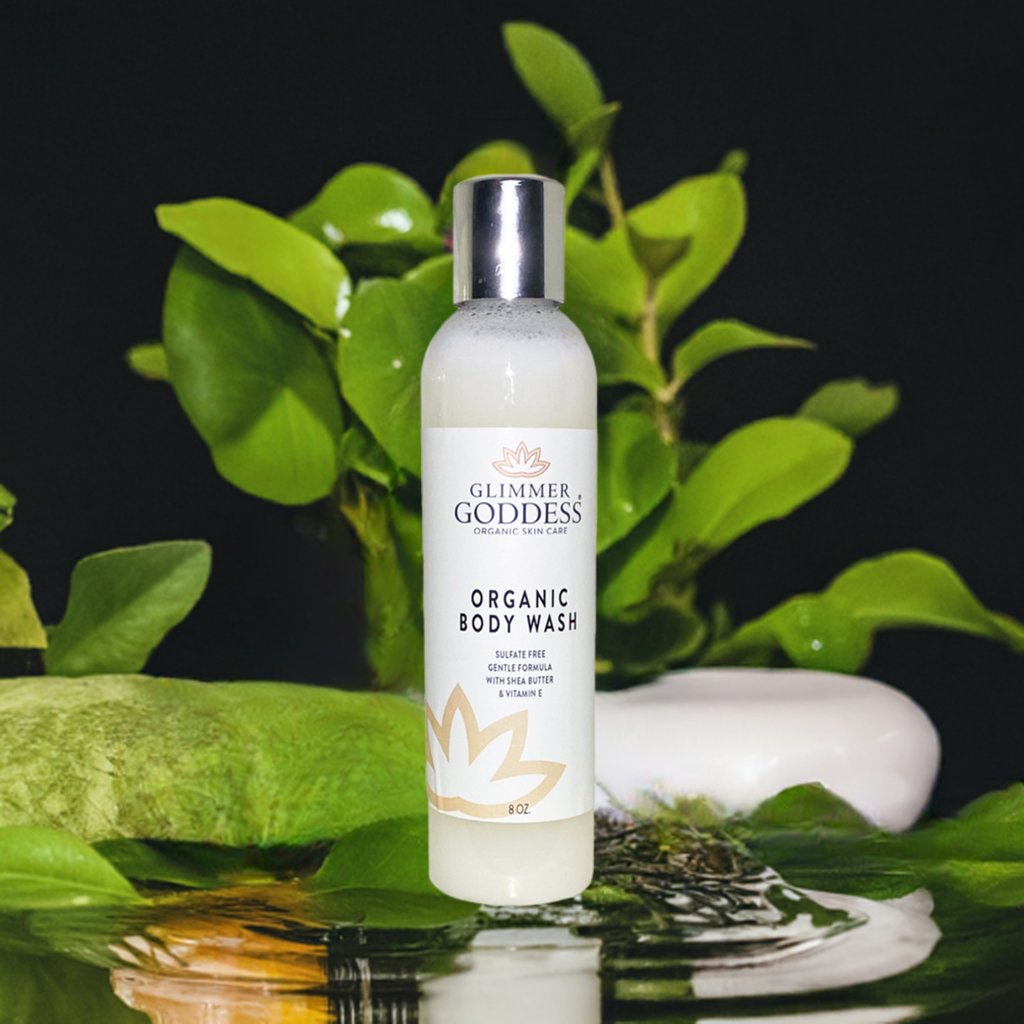 Organic Moisturizing Body Wash 8 oz – Gentle, Sulfate-Free & Vegan
