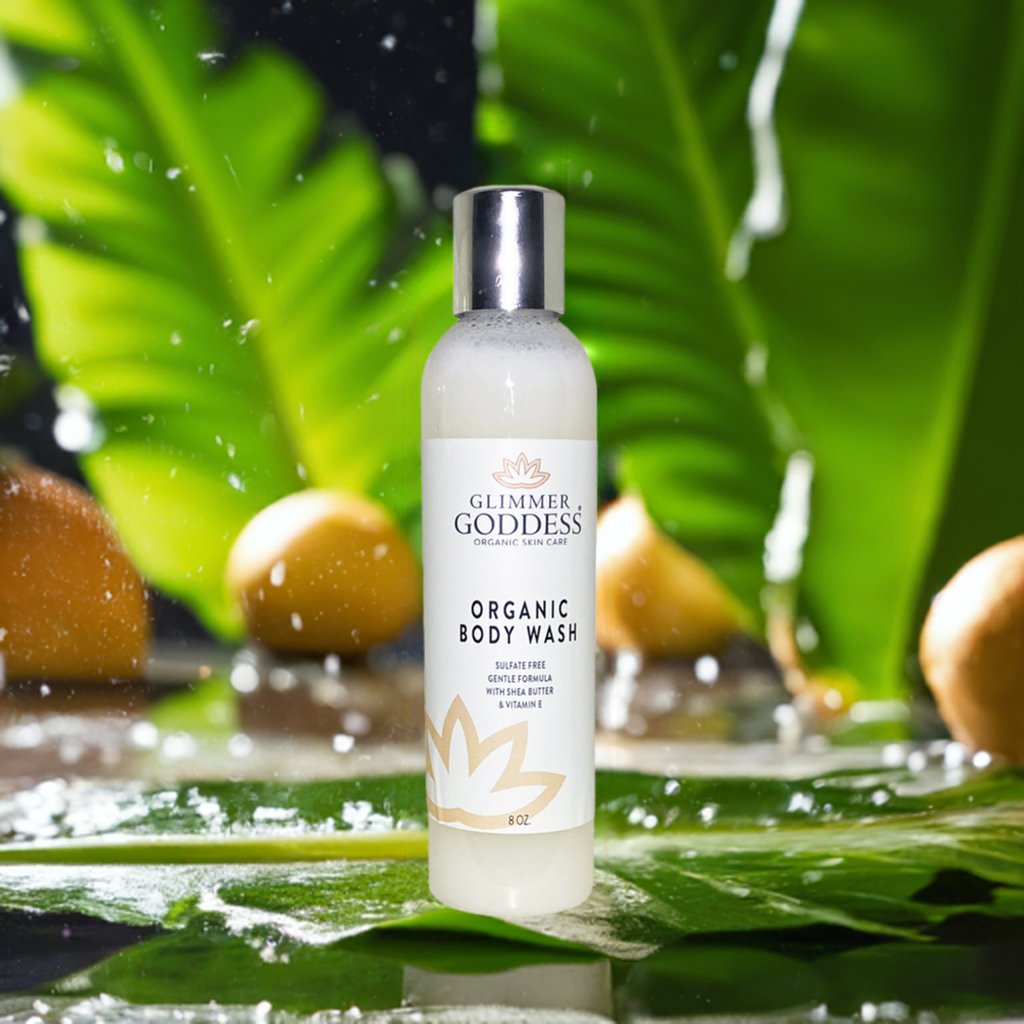 Organic Moisturizing Body Wash 8 oz – Gentle, Sulfate-Free & Vegan