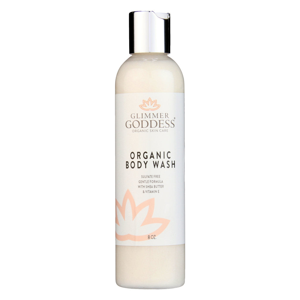 Organic Moisturizing Body Wash 8 oz – Gentle, Sulfate-Free & Vegan